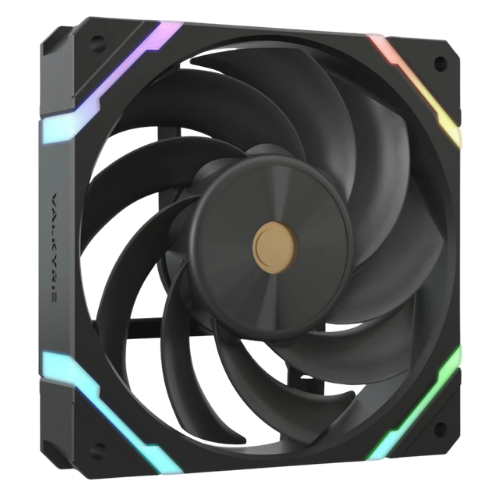 Valkyrie X12 Reverse ARGB 120mm Fan - Black